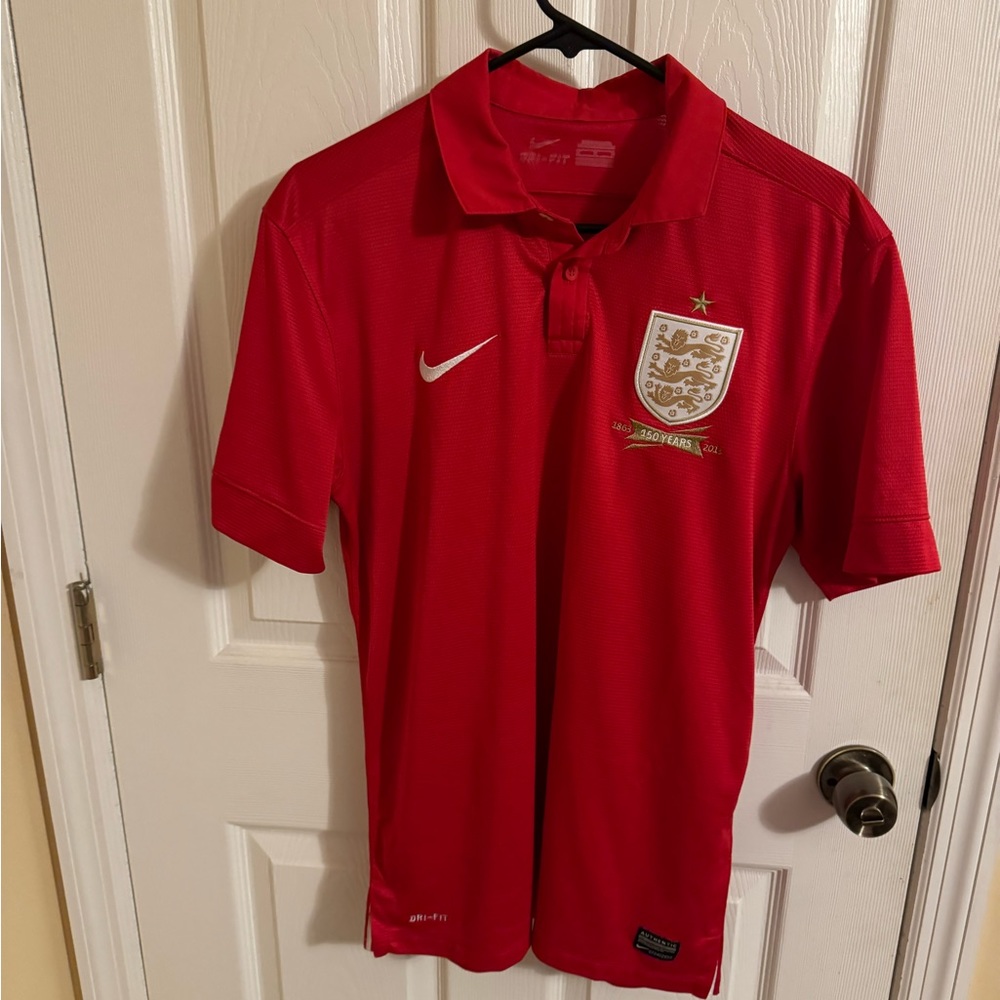 Nike England Soccer Jersey 150 years Especial Edition Away Kit Size Medium